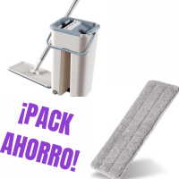 Mopa con escurridor + Recambio de mopa con escurridor lunivex.es