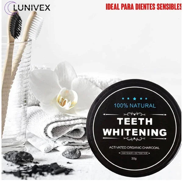 Blanqueador con carbón activo vegano + cepillo de bambú Almacen