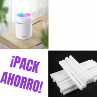 Humidificador LED + Recambios para humidificador lunivex.es