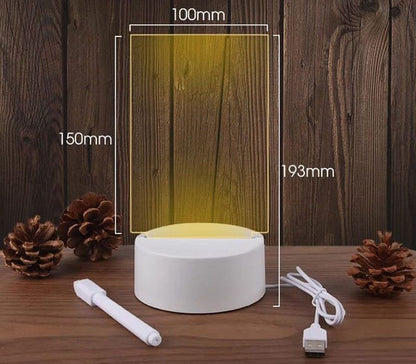 Pizarra luminosa LED - iNote Almacen